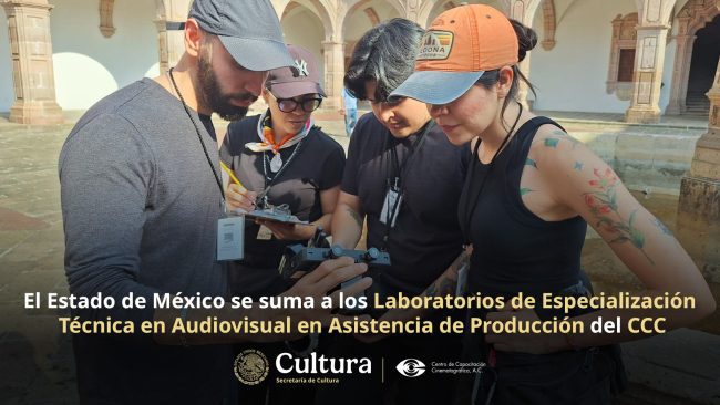 Laboratorios de Especialización Técnica en Audiovisual en Asistencia de Producción del CCC